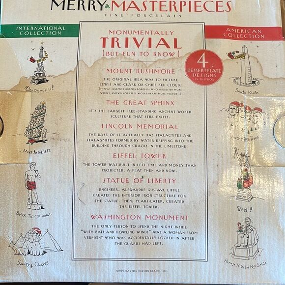 Merry Masterpieces Holiday Plates - Picture 9 of 10